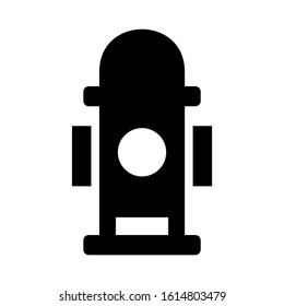 fire hydrant icon isolated sign symbol vector illustration - high quality black style vector icons
