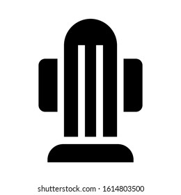 fire hydrant icon isolated sign symbol vector illustration - high quality black style vector icons
