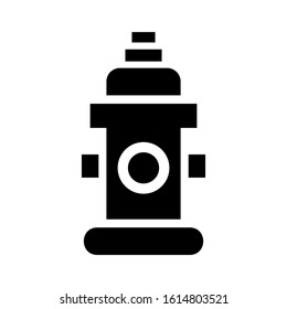 fire hydrant icon isolated sign symbol vector illustration - high quality black style vector icons
