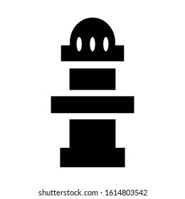 fire hydrant icon isolated sign symbol vector illustration - high quality black style vector icons
