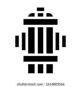 fire hydrant icon isolated sign symbol vector illustration - high quality black style vector icons
