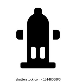 fire hydrant icon isolated sign symbol vector illustration - high quality black style vector icons
