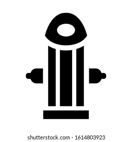 fire hydrant icon isolated sign symbol vector illustration - high quality black style vector icons
