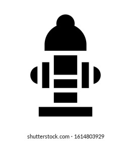 fire hydrant icon isolated sign symbol vector illustration - high quality black style vector icons
