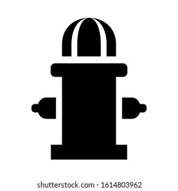 fire hydrant icon isolated sign symbol vector illustration - high quality black style vector icons
