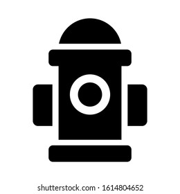 fire hydrant icon isolated sign symbol vector illustration - high quality black style vector icons
