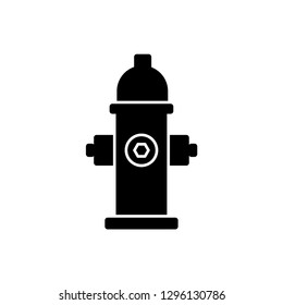 fire hydrant icon logo template