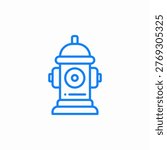 fire hydrant icon sign vector