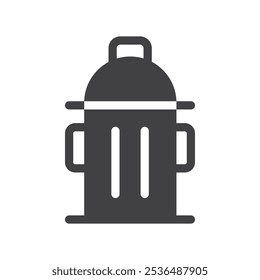 Fire hydrant icon simple vector symbol