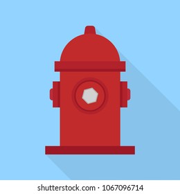 Fire hydrant icon. Vector illustration.