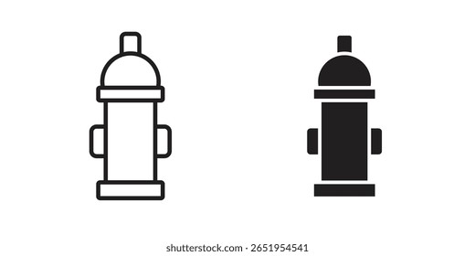 Fire hydrant icon vector, Symbol, logo illustrations