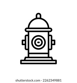icono del hidrante de fuego para el diseño de tu sitio web, logotipo, aplicación, interfaz de usuario.