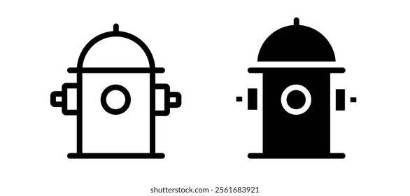 Fire hydrant icons for web ui designs