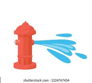 fire hydrant illustration about fire safety