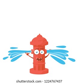 fire hydrant illustration about fire safety