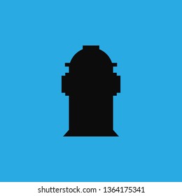 Fire Hydrant Pump icon vector