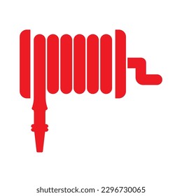 Fire hydrant symbol icon, logo vector illustration design template