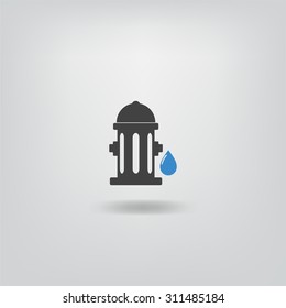 fire hydrant vector icon