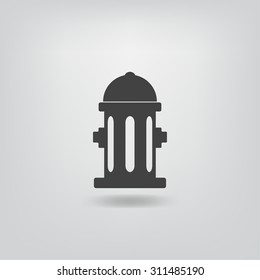 fire hydrant vector icon