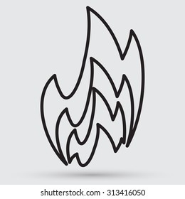 Fire icon