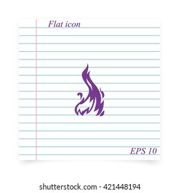 Fire icon.