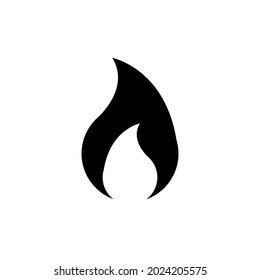 Icono de fuego para aplicaciones y sitios web