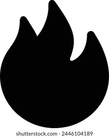 DISEÑO DE ICONOS DE FUEGO, RECURSO GRÁFICO