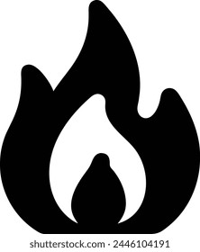 DISEÑO DE ICONOS DE FUEGO, RECURSO GRÁFICO