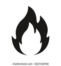 Fire icon icon  design graphics vector