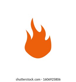 Fire icon design template vector isolated illustration