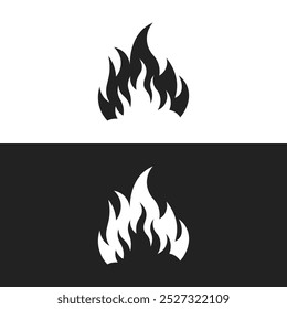 Fire icon design, Fire Vector, Fire vector design, Fire art vector design 