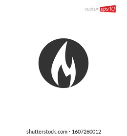 Fire Icon Design Vector illustration