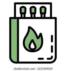 fire icon design, vector illustration with line style, best used for banner or web application