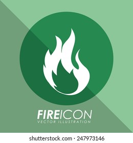 fire icon design, vector illustration eps10 graphic