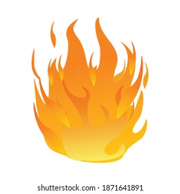 fire icon with eps format