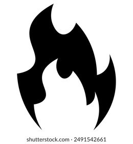 Fire icon  Flames symbol. Vector