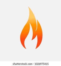 Fire, Icon illustration for design