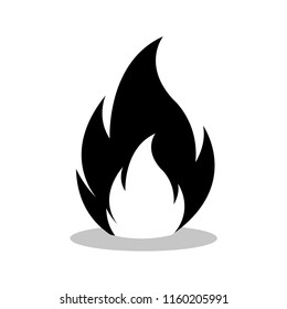 Fire, Icon illustration for design
