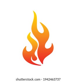 Fire. Icon illustration for design