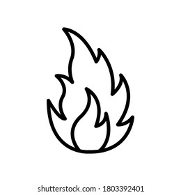 Similar Images, Stock Photos & Vectors of Flame Vector Icon - 562092844 ...