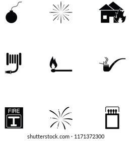 fire icon set