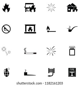 fire icon set