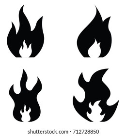fire icon set