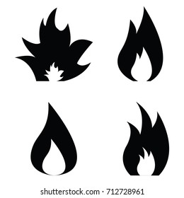 fire icon set