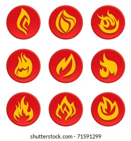 Fire Icon Set