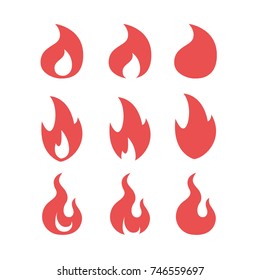 fire - fire icon set