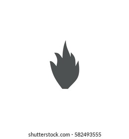 fire icon. sign design