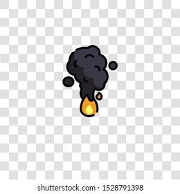 fire icon sign and symbol. fire color icon for website design and mobile app development. Simple Element from firefighter collection for mobile concept and web apps icon.