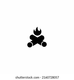 Fire icon. Fire symbol. Flat Vector illustration - Vector