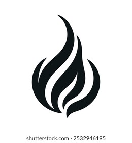 Fire icon. Fire symbol set. Vector illustration.